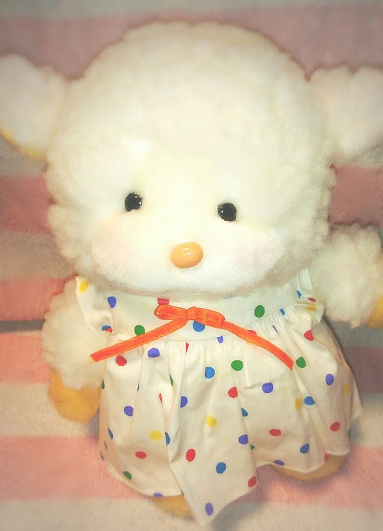 新品 羊 鳴く ぬいぐるみ おもちゃ 人形 昭和 レトロ ひつじ ビンテージ
