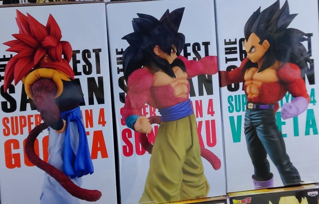 ドラゴンボール フィギュア 一番くじ GREATEST SAIYAN 外箱セット