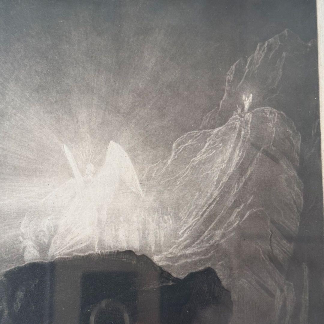 2210様感謝‼️「ジョン・マーティン銅版画 守護天使たちThe Angels