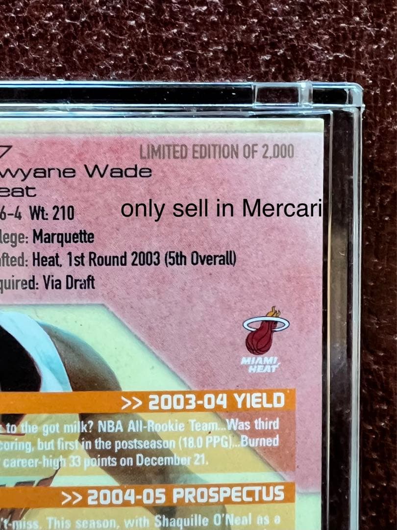 その他 Dwayne Wade eTopps 2004 AUTO #33 Limited