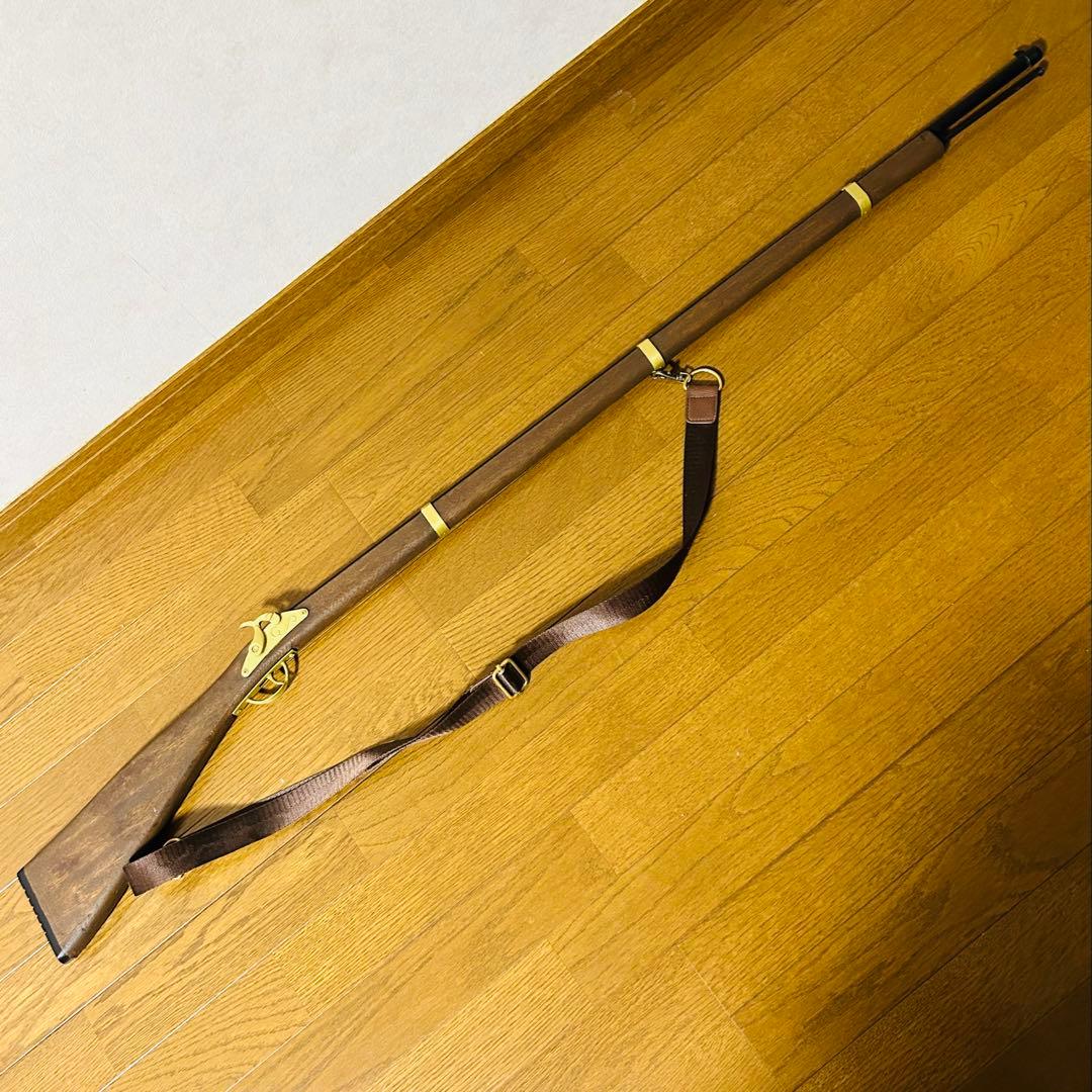 MARUSHIN マルシン 木製古式銃 発火式モデルガン 全長：約1350mm