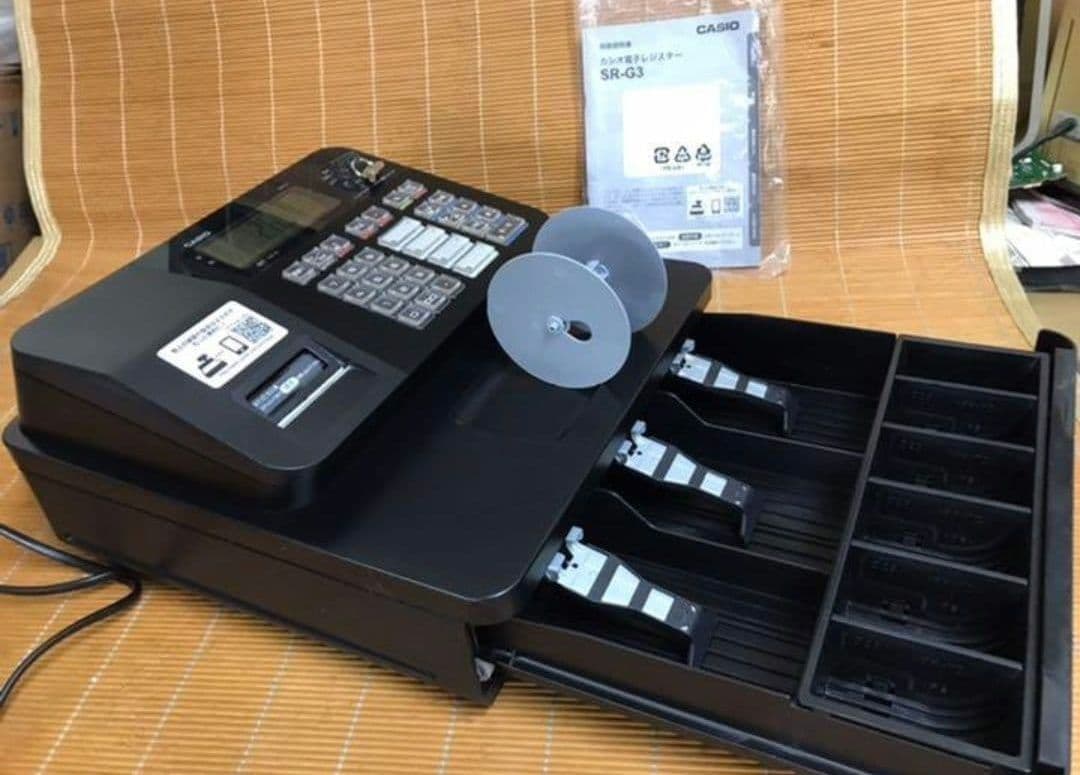 CASIO レジスター SR-G3中古　Bluetooth753159