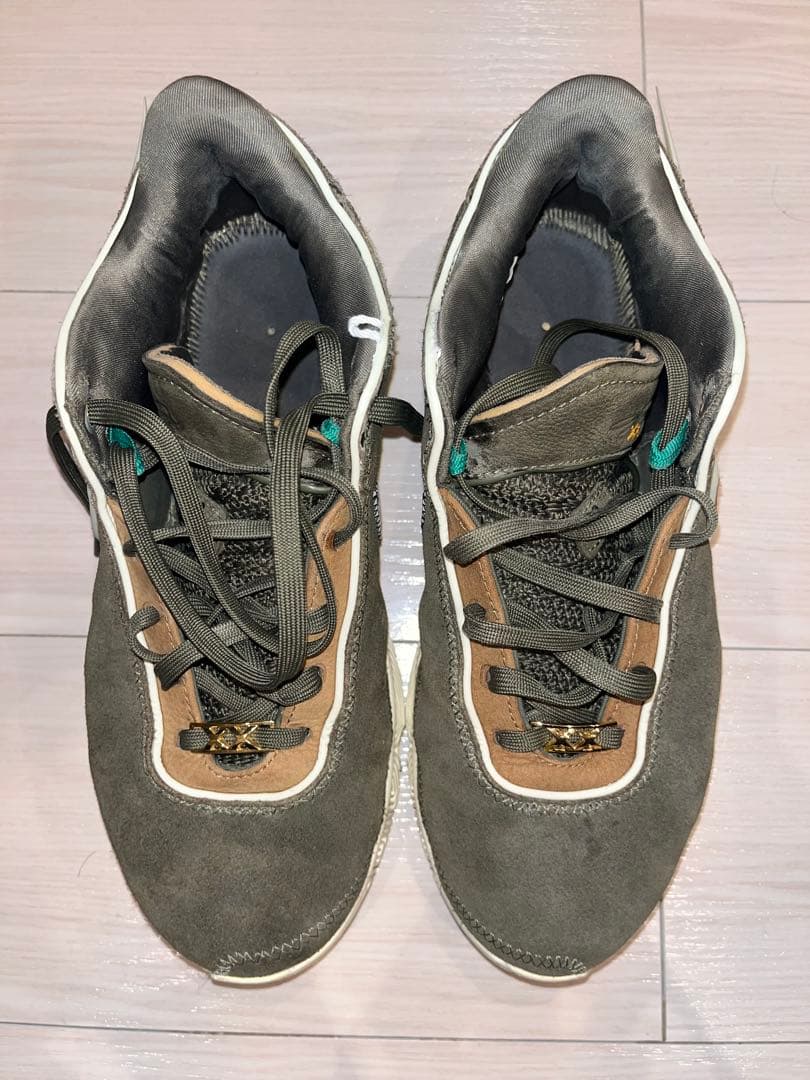 Nike バスケットボールシューズ オリーブグリーン