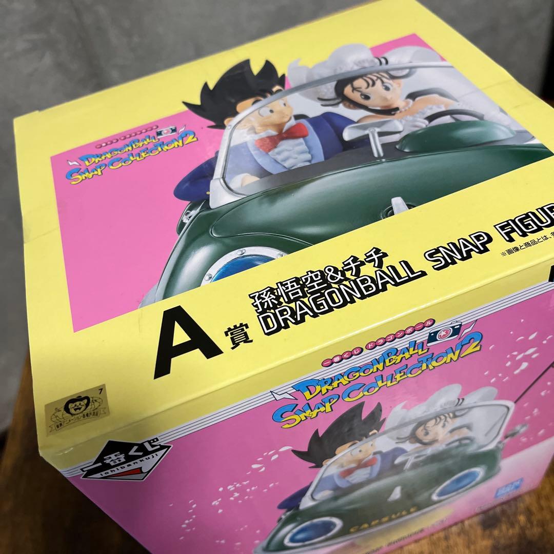 リ*ウ様 ドラゴンボール 一番くじ　スナップコレクション　A賞　悟空&チチ