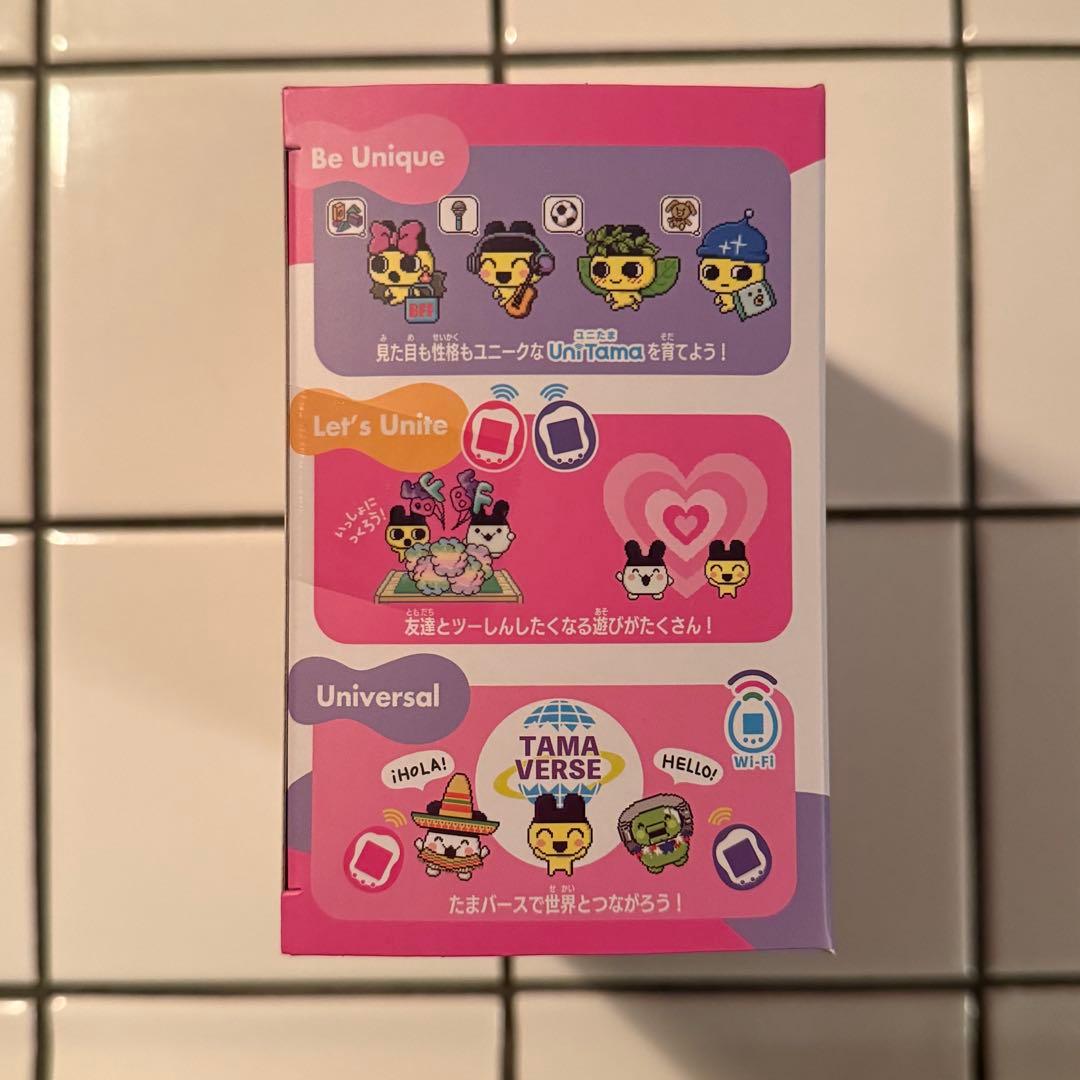 Tamagotchi UNI　たまごっちユニ　オーロラピンク
