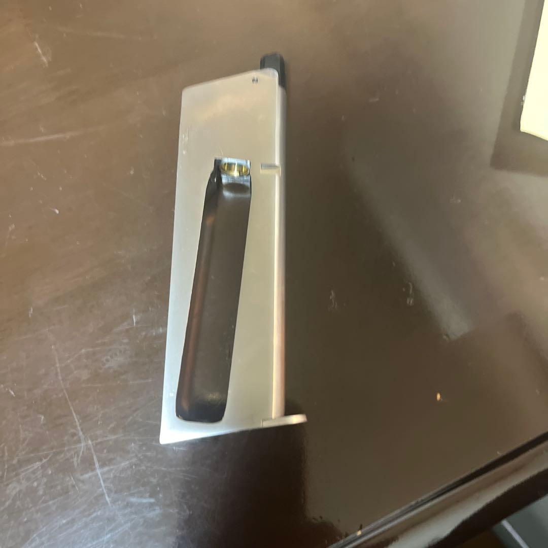 WE M1911 co2マガジン シルバー 3本セット