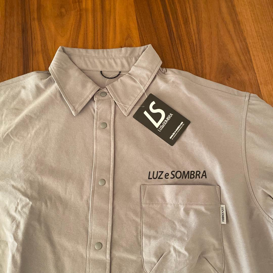新品　LUZeSOMBRA　ルースイソンブラ　ワーク シャツ　長袖　グレー　L
