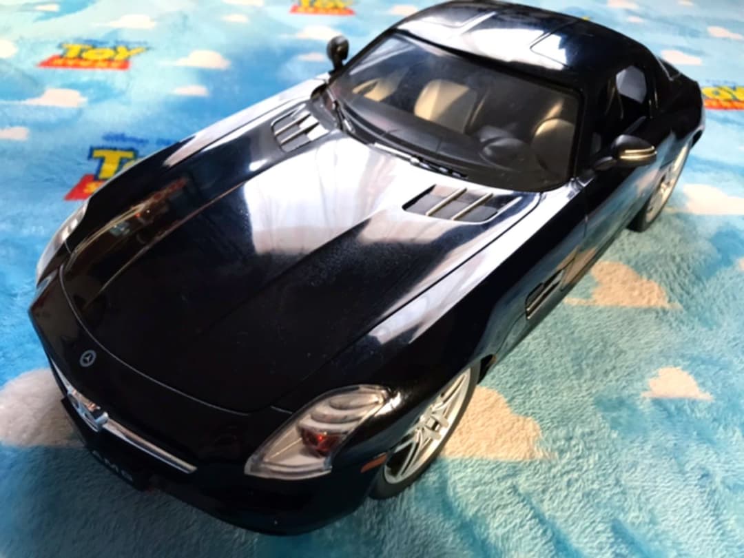 動作確認済み◎ 大迫力‼︎ブラックベンツ　SLS AMG ラジコンカー