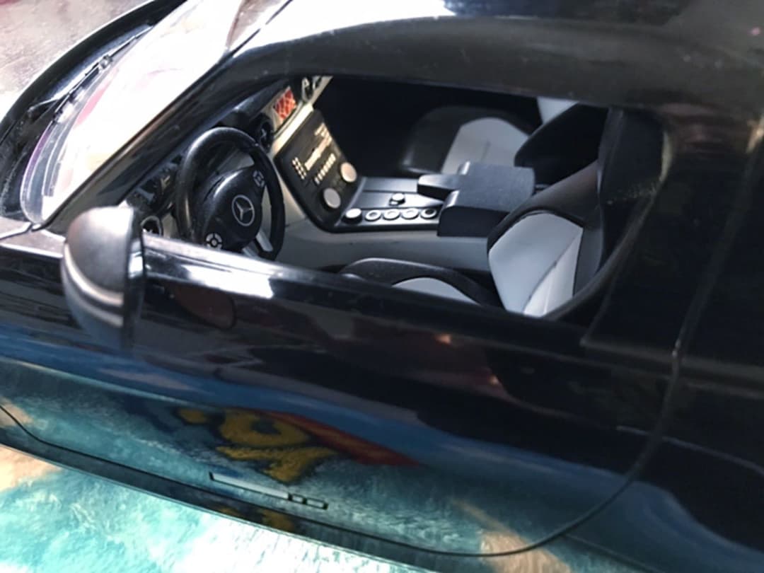 動作確認済み◎ 大迫力‼︎ブラックベンツ　SLS AMG ラジコンカー