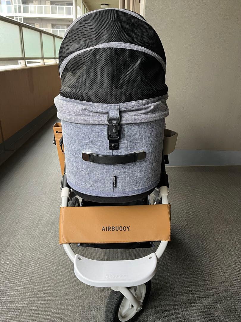 エアバギードーム3 ラージサイズ メランジデニム　追加でお付けする小物増えました