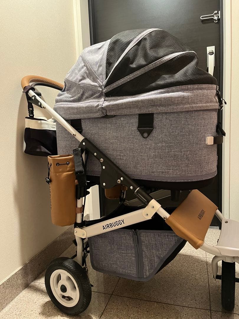 エアバギードーム3 ラージサイズ メランジデニム　追加でお付けする小物増えました