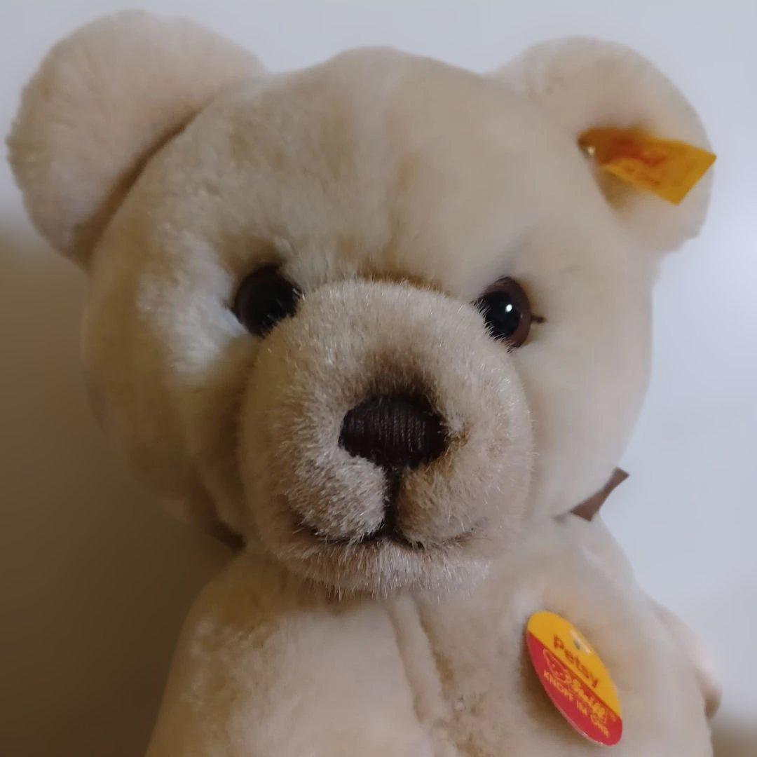 シュタイフ　テディベア　ぬいぐるみ　ペッツィー　Petsy　タグ付き　可動式