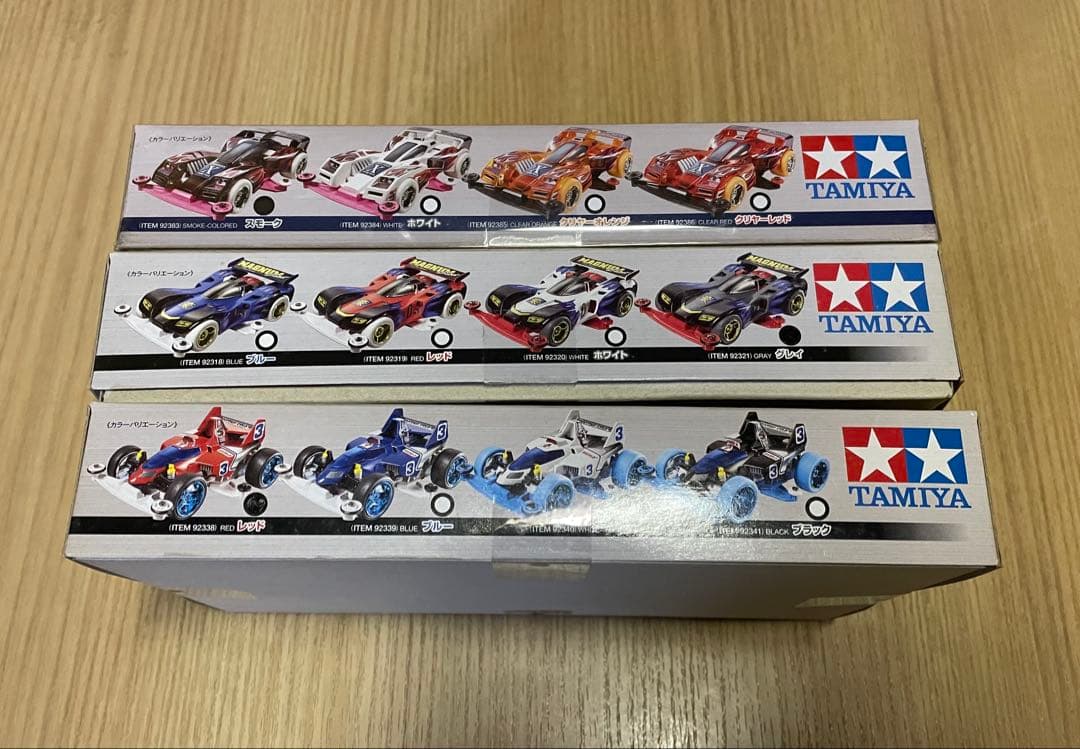 ミニ四駆プライズ品５種セット