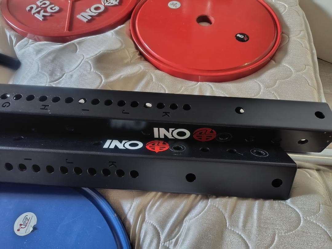 ONI　スクワットスタンド　シャフト　プレートセット　引き取り希望