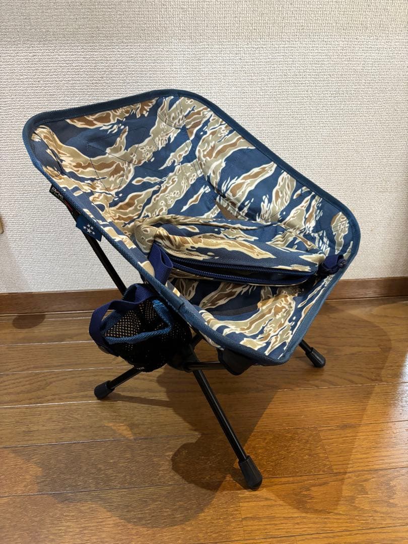 ヘリノックス　タクティカルチェア　ミニ　タイガーカモ