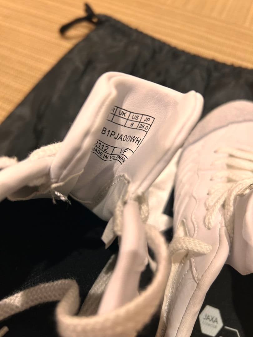 未使用品　DESCENTE デサント　 ホワイトスパイク 収納袋付き