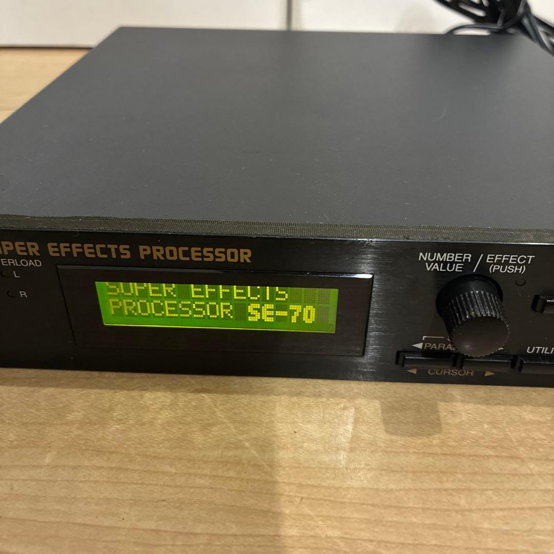ギター BOSS PRO SE-70 SUPER EFFECTS PROCESSOR