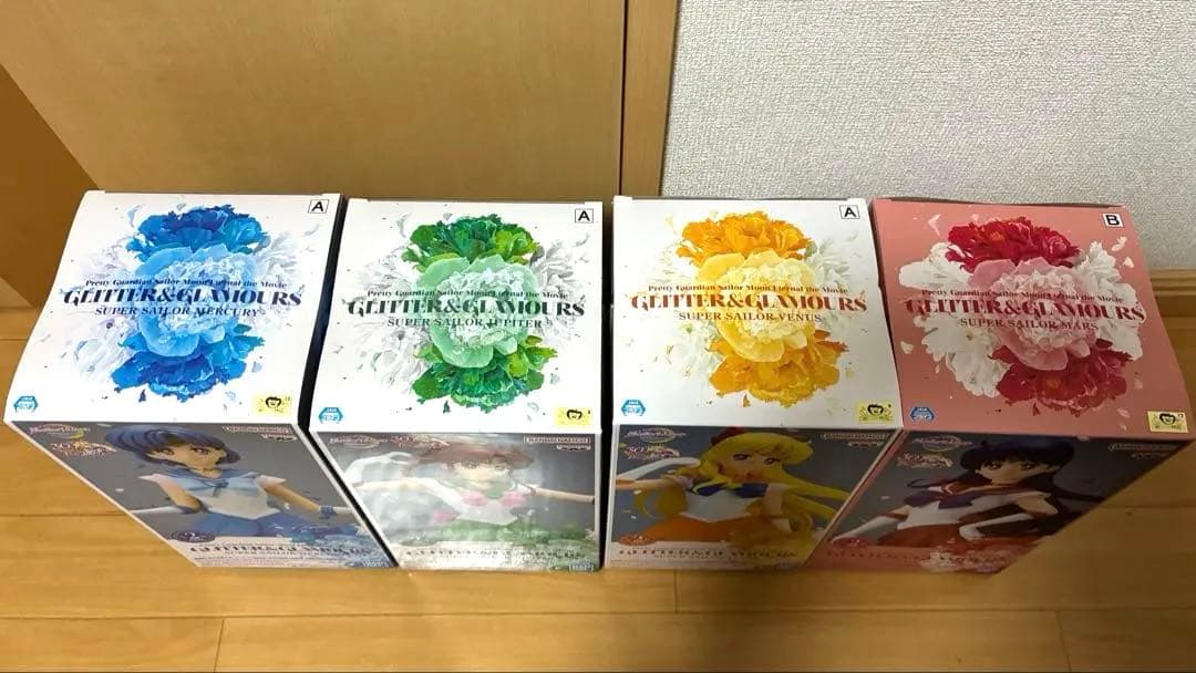セーラームーン　GLITTER&GLAMOURS フィギュア　12個セット