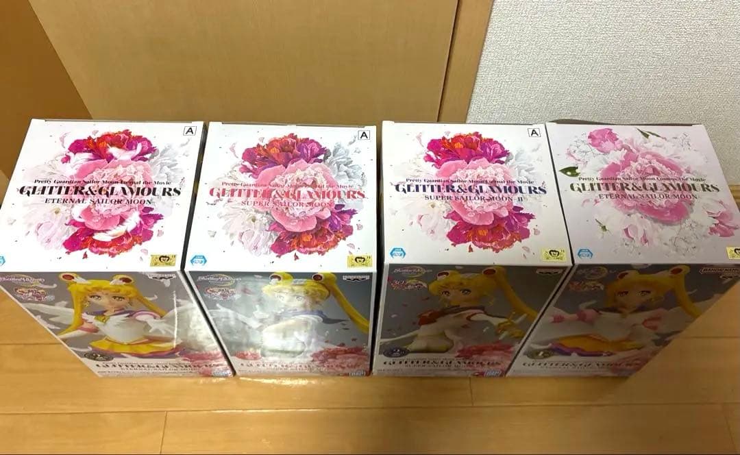 セーラームーン　GLITTER&GLAMOURS フィギュア　12個セット