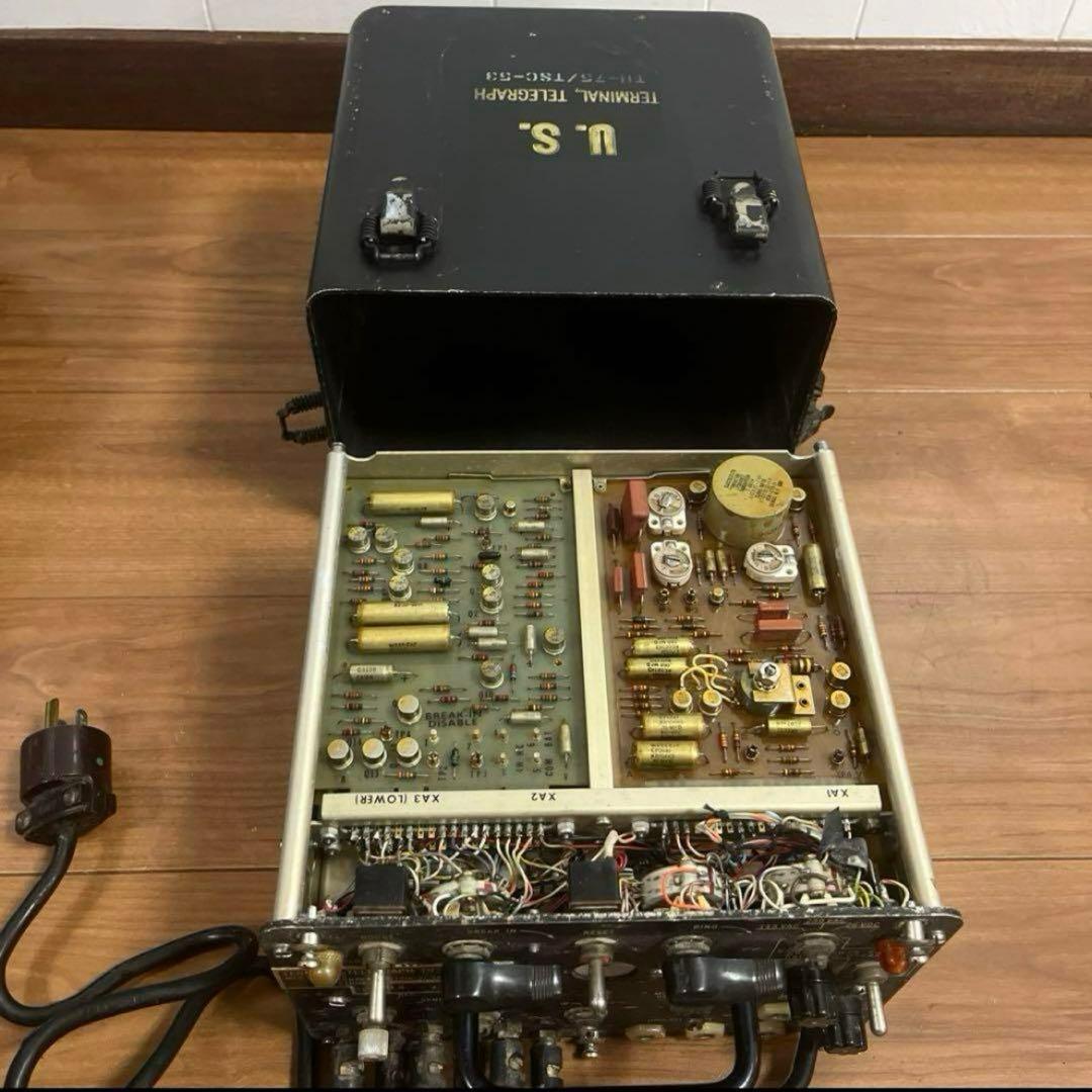米軍　実物　TERMINAL TELEGRAPH TH -75/TSCー53
