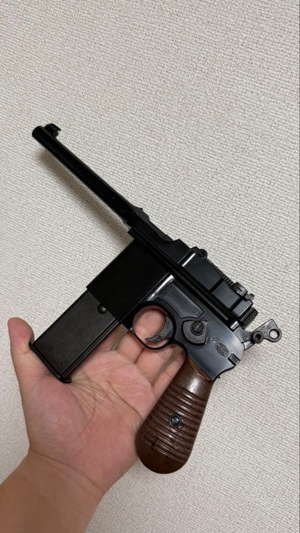 黒*ス様 マルシン モーゼル M712 8mm ガスガン