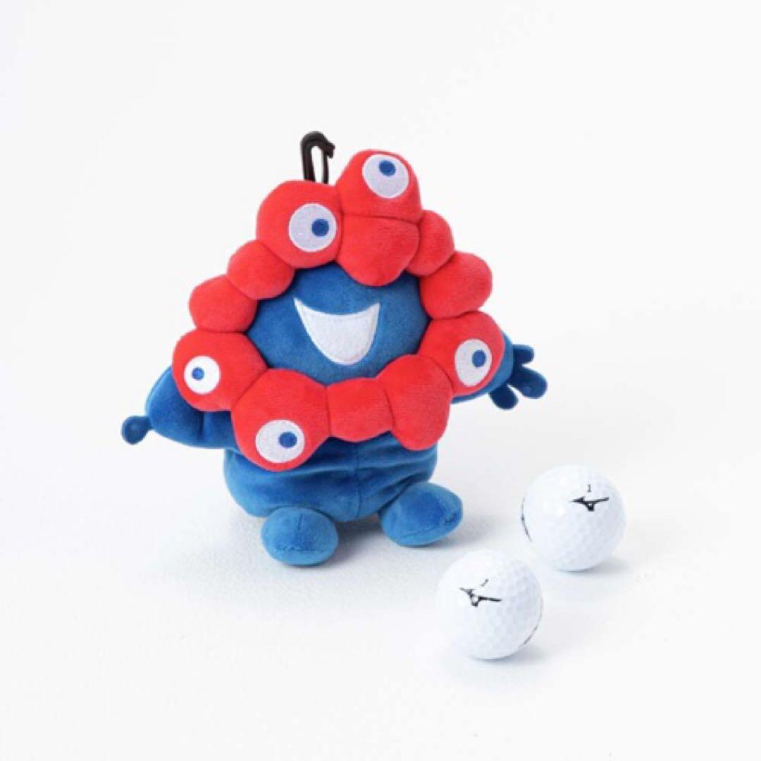 【新品未使用】ミャクミャク　ミズノ　ゴルフボールケース