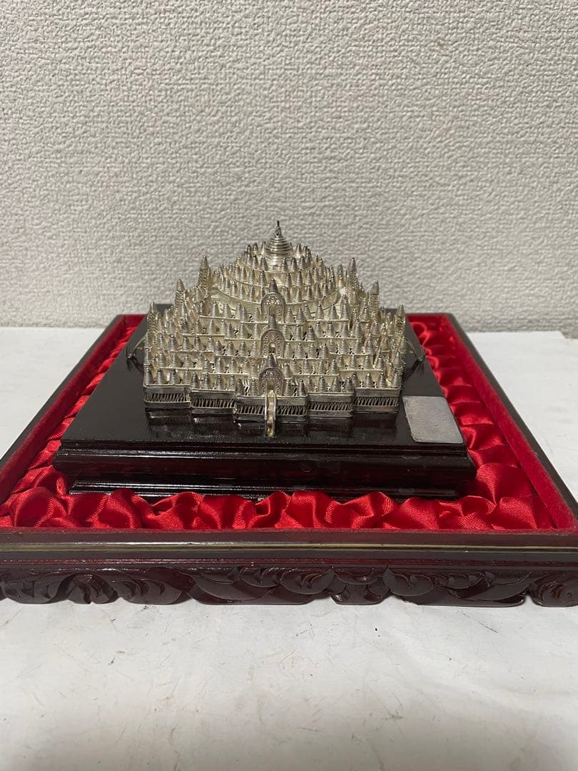 銀細工 シルバー925　仏塔　淨重量275g