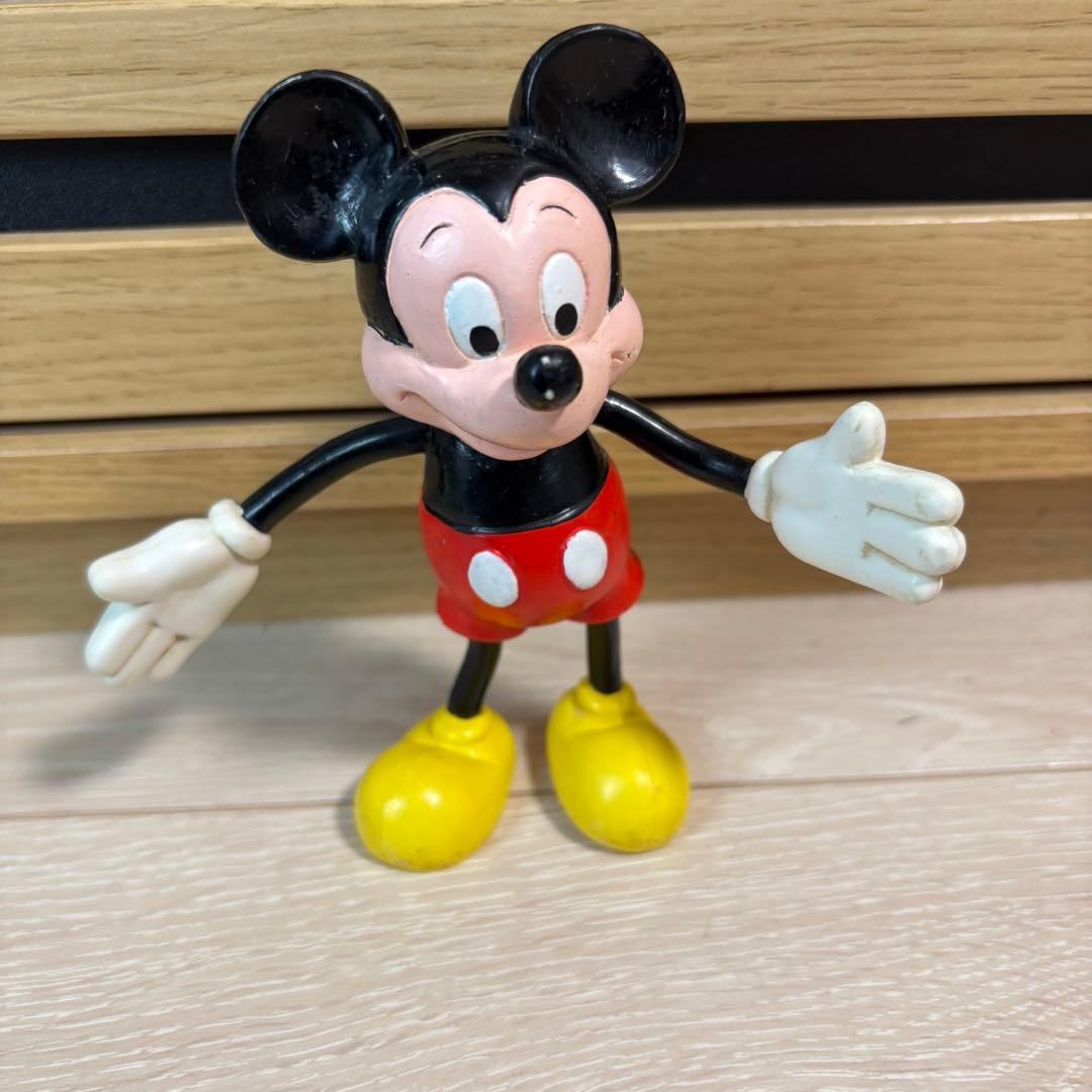 レトロ　ディズニー　フィギュア　ミッキー　ミニー　グーフィー　レア　ヴィンテージ