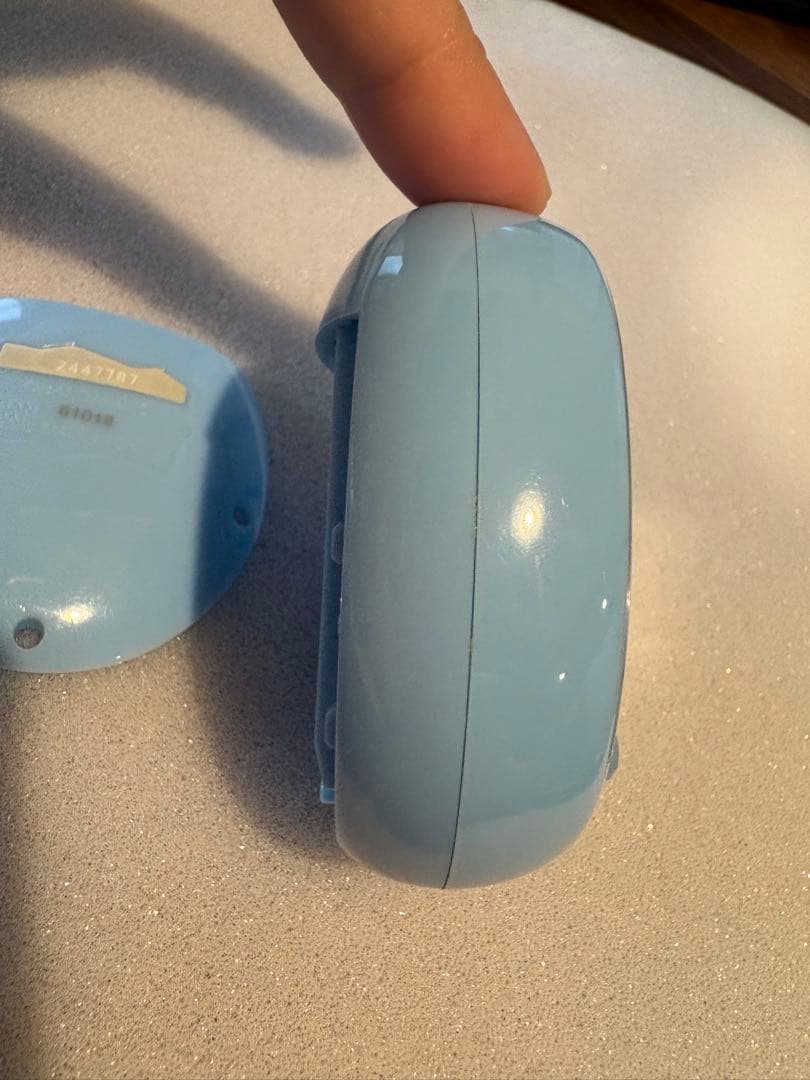 ー*ー様 たまごっちTamagotchi meets 青 ハートと虹デザイン
