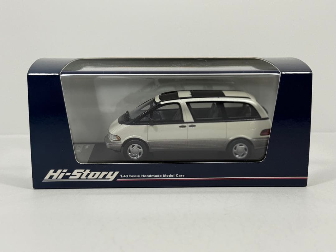 1/43 トヨタ エスティマ 1990 シルキーパールトーニングG