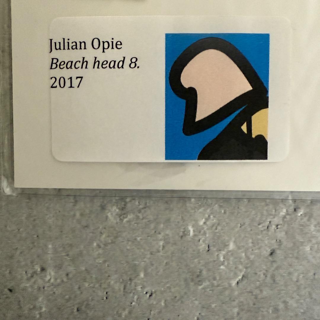 Julian Opie Beach head 8・9 ジュリアンオピー