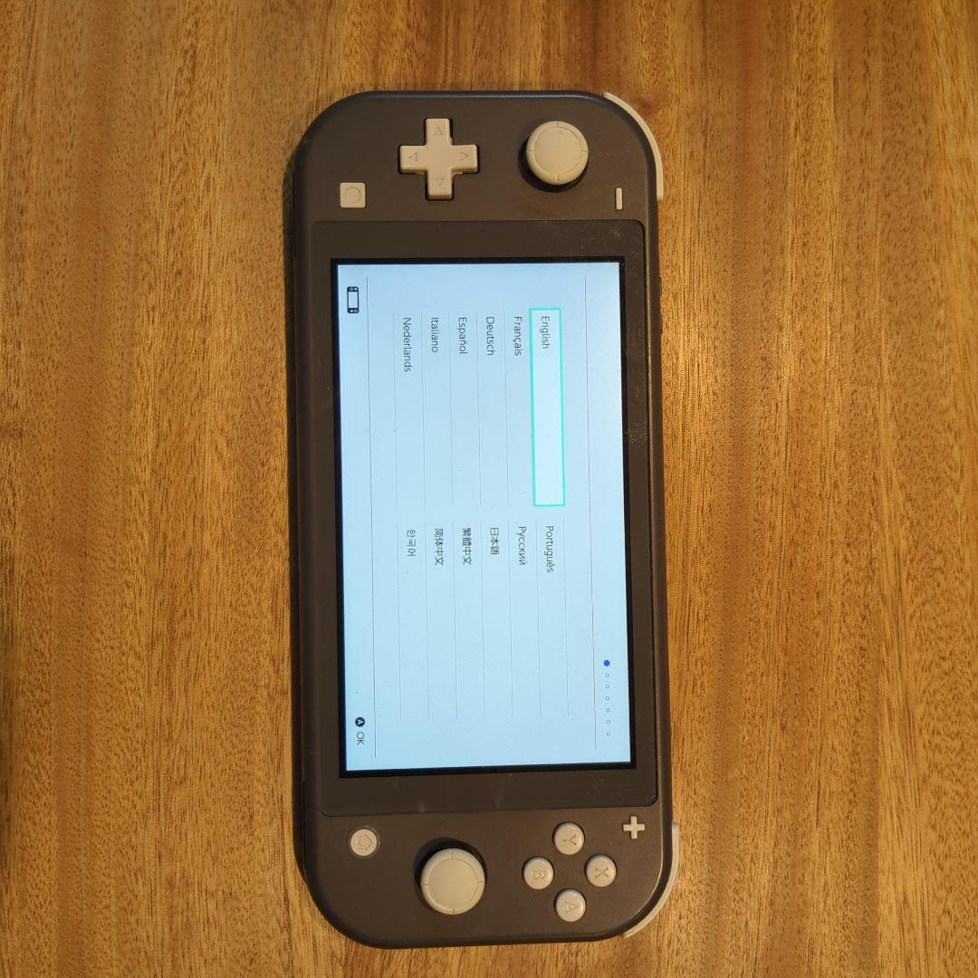 Nintendo Switch Lite 本体 ブラック ボタン不良あり