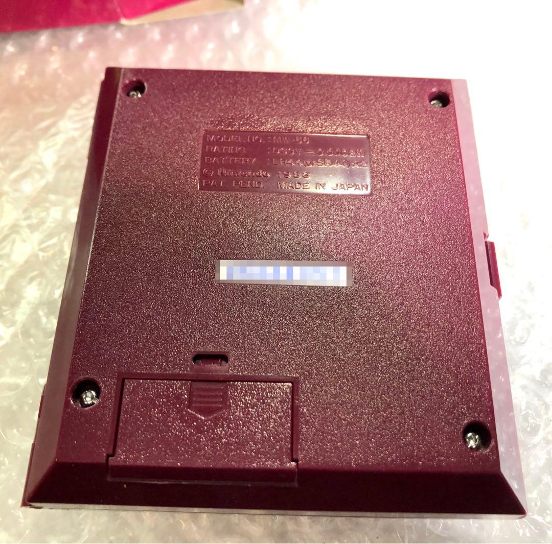 【新品未使用】ゲームウォッチ　マリオブラザーズ