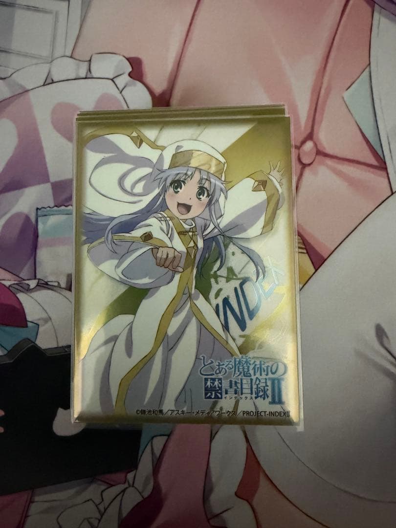 WS とある魔術の禁書目録 デッキ スリーブ付き