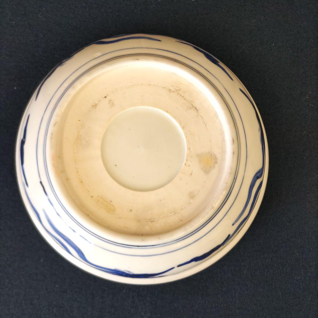 古伊万里　蝶大鉢　D109