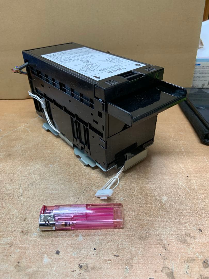 両替機　EMS-7 識別機　中古品　領収書OK ※鉄板は要返却