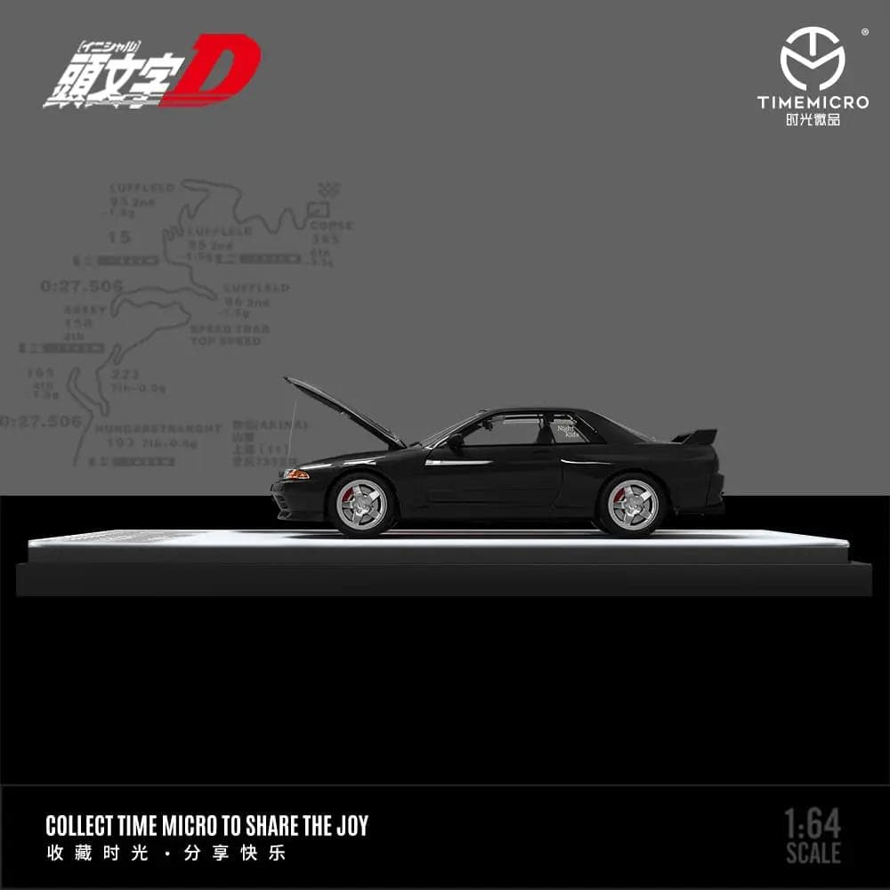 日産　GT-R　R32　1/64サイズ　ブラック