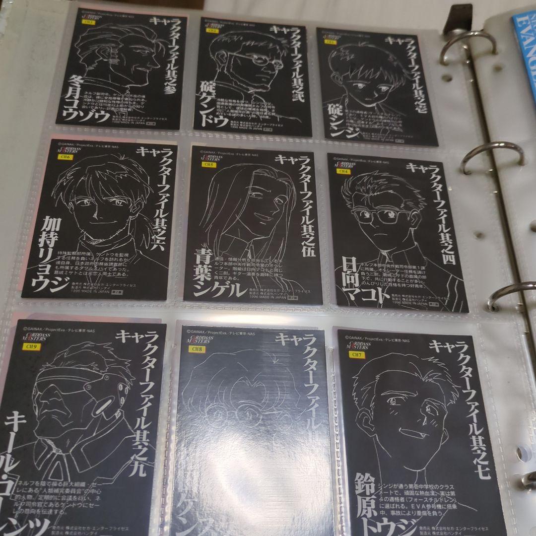 新世紀エヴァンゲリオン カードダス カードダスマスターズ ファイル+カード