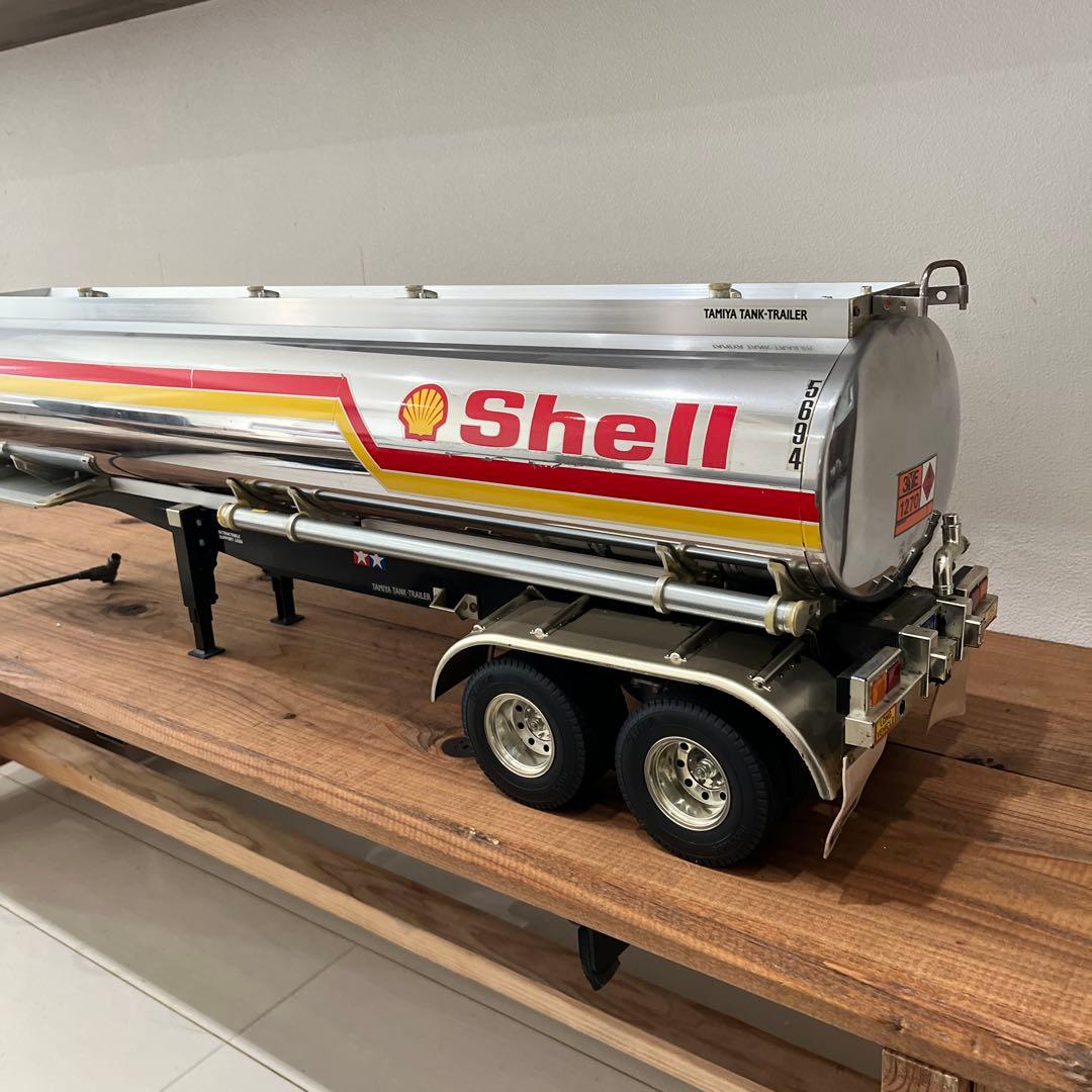 Tamiya タンクトレーラー Shellロゴ入り 1/14スケール