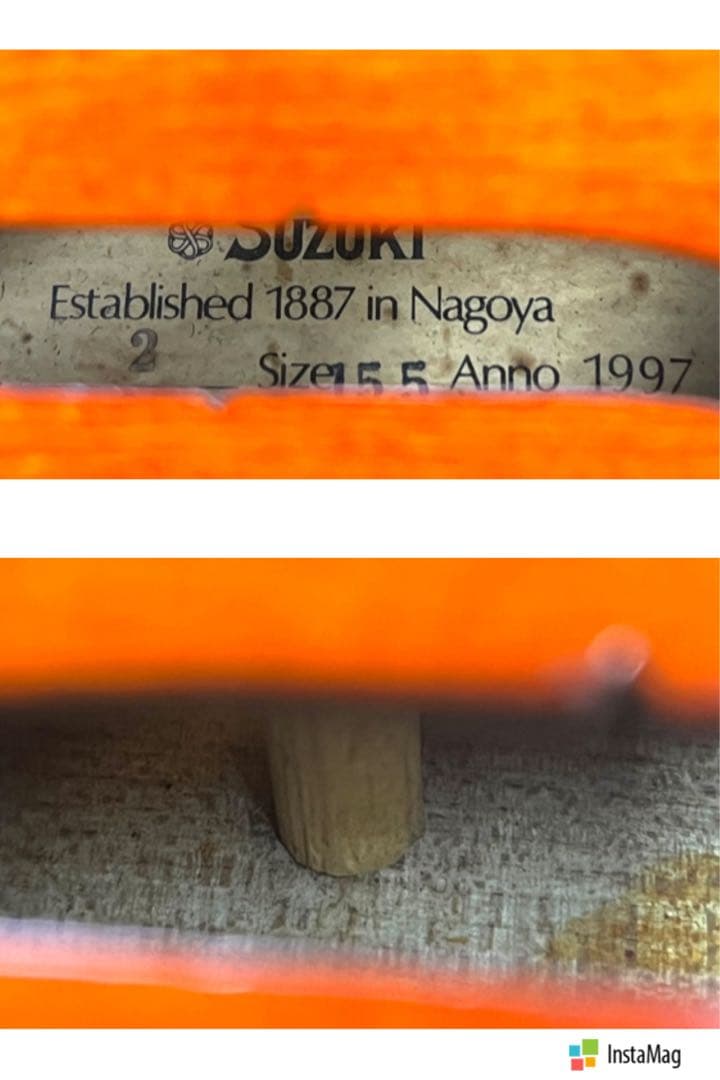 【新品弦張替⭐️】SUZUKI ビオラ15.5inc No.2 ヴィオラ1997年