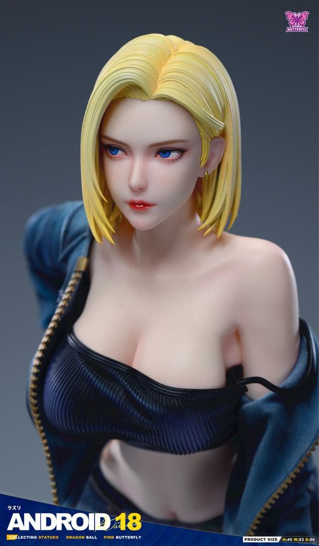 ドラゴンボール 人造人間18号 1／4スケール フィギュア ガレージキット