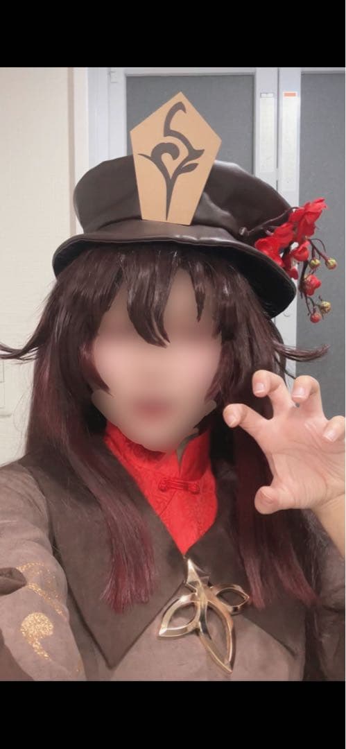 原神 胡桃 コスプレ 三分妄想 フルセット