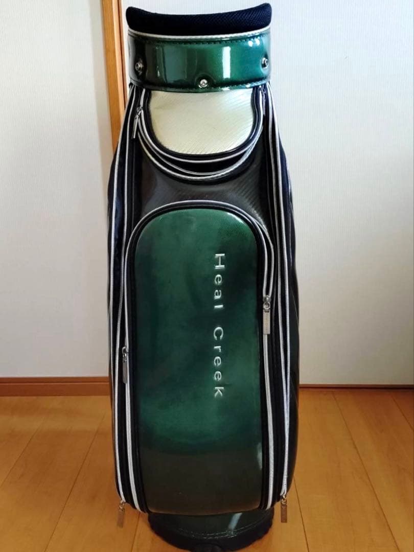 Heal Creek ゴルフバッグ・キャディバッグ グリーン