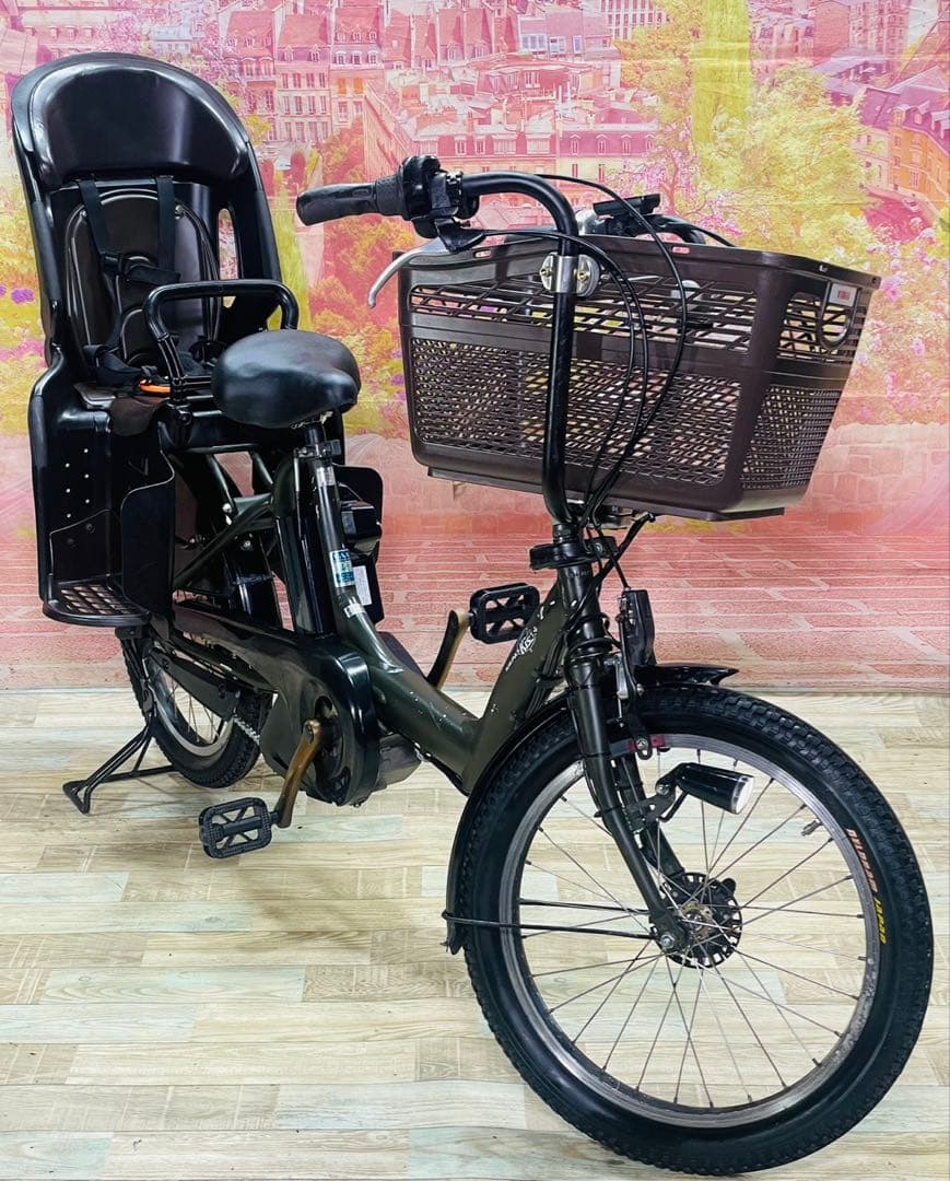 ZK3359 電動自転車 ヤマハ パスキス 子供乗せ 20インチ 送料無料