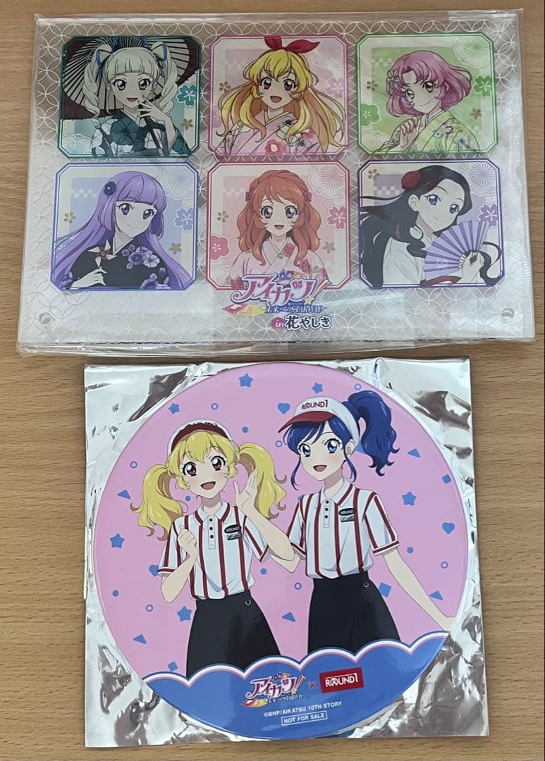 ゆ*う様 アイカツ 星宮いちご 音城セイラ アクスタ 缶バッジ ポストカード グ