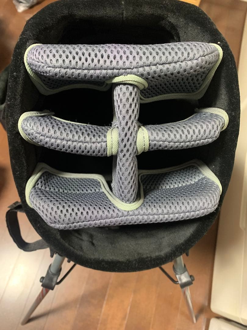 Nike キャディバッグ 赤銀 スタンド付き　ゴルフ