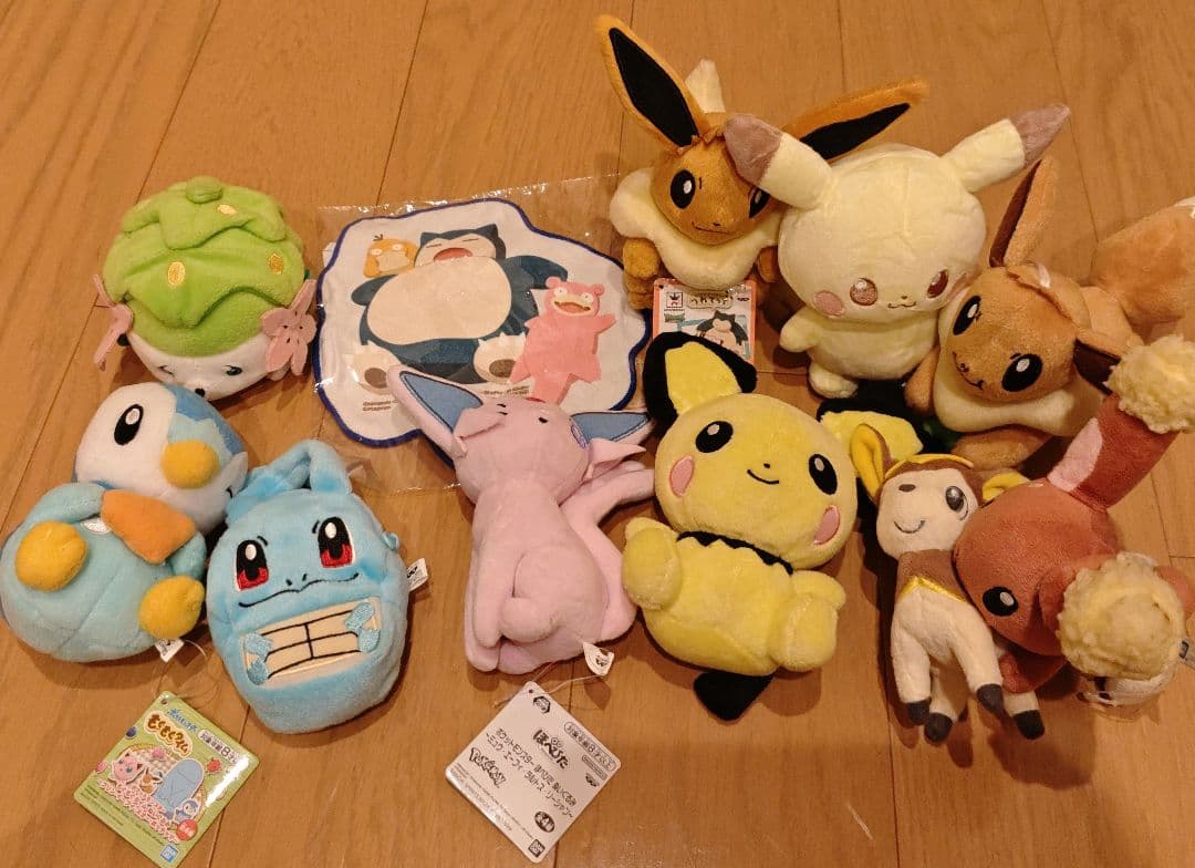 ポケモン ぬいぐるみ クッション まとめ売り
