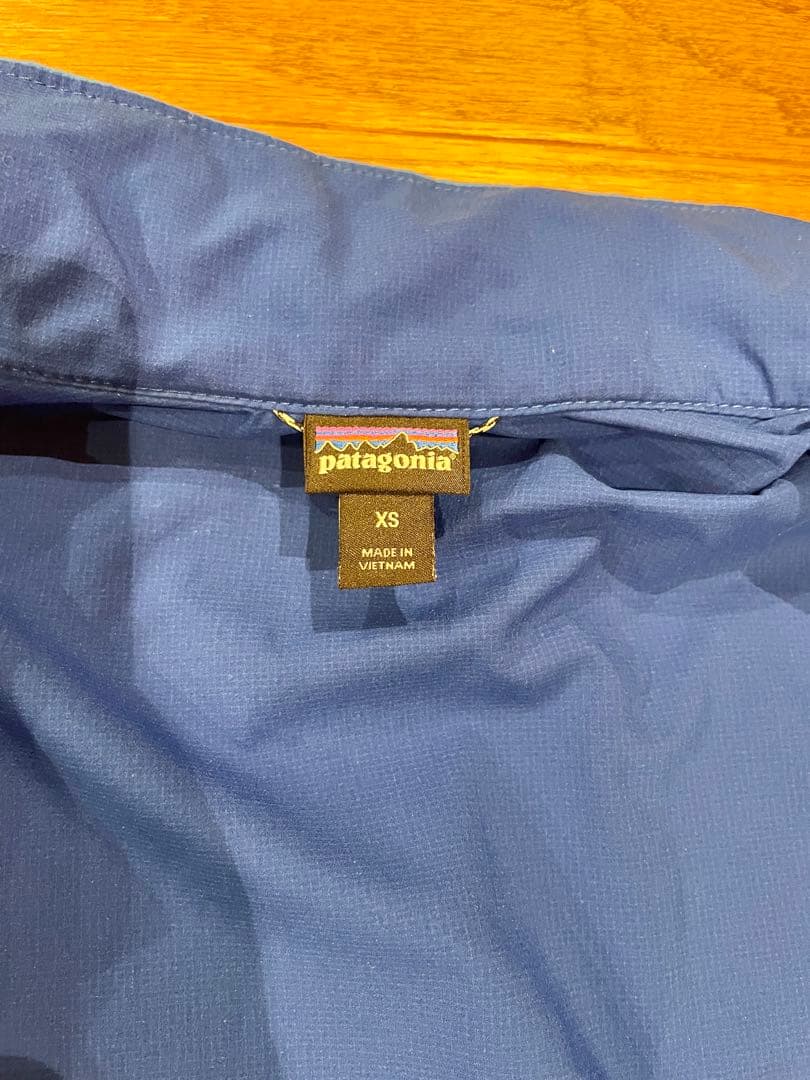 Patagoniaパタゴニアメンズ サーマルエアシェッドジャケット XS ブルー