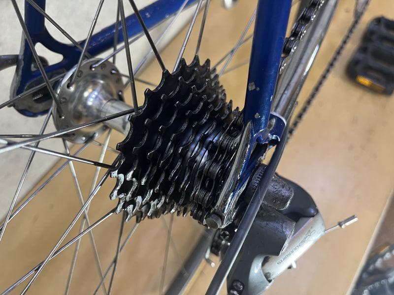 DEROSA　クロモリ　デローザ　600　コンポ　チューブラータイヤ