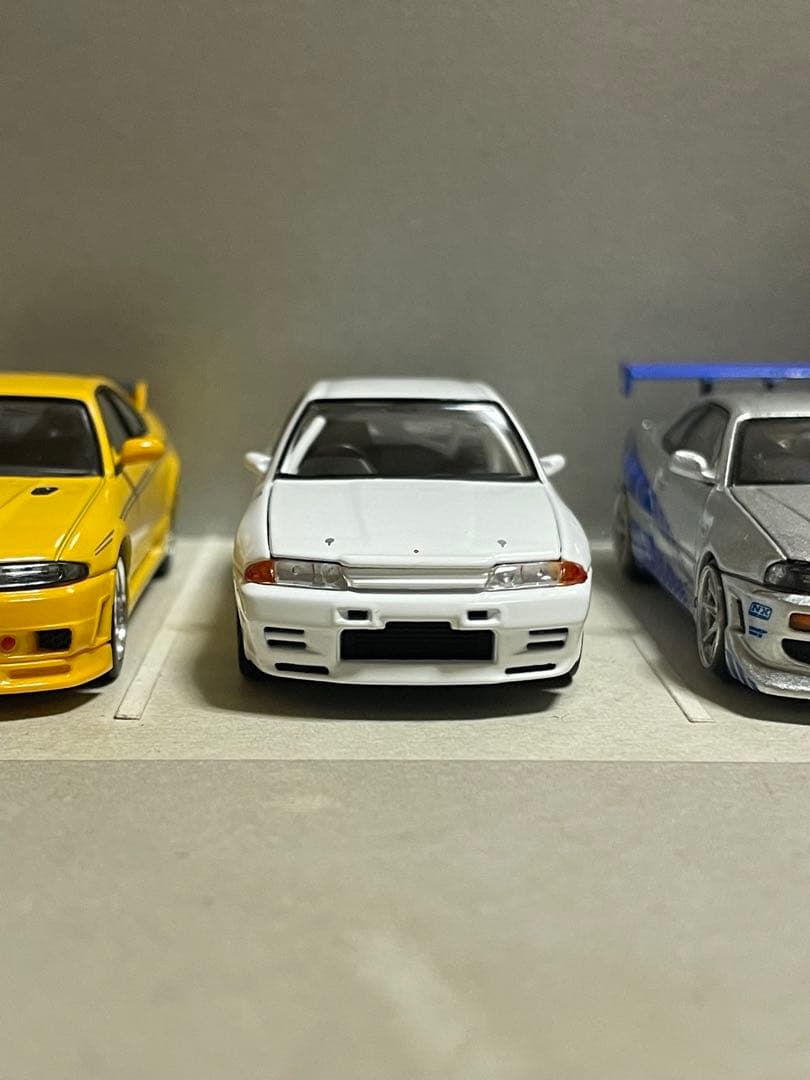 激レア　TLV　NEO　日産　スカイライン　GT-R（R32）　グループA　白